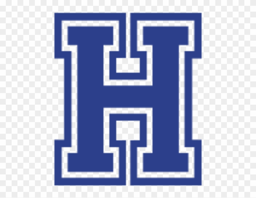 Letter H Image - Letter R Design Blue Clipart
