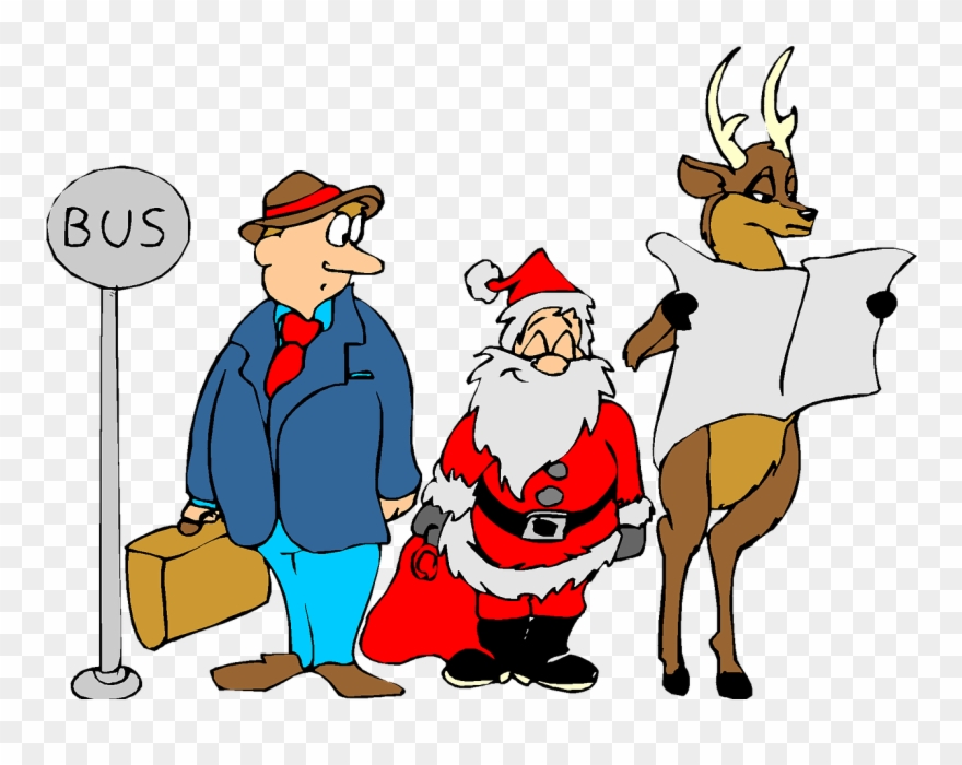 Vacation, Christmas, Holiday, Clip Art, Reindeer - Personificacion Ejemplos - Png Download