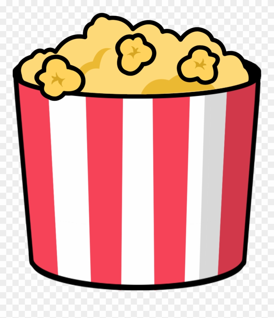Free To Use & Popcorn Clip Art - Cartoon Cinema Popcorn Png Transparent Png