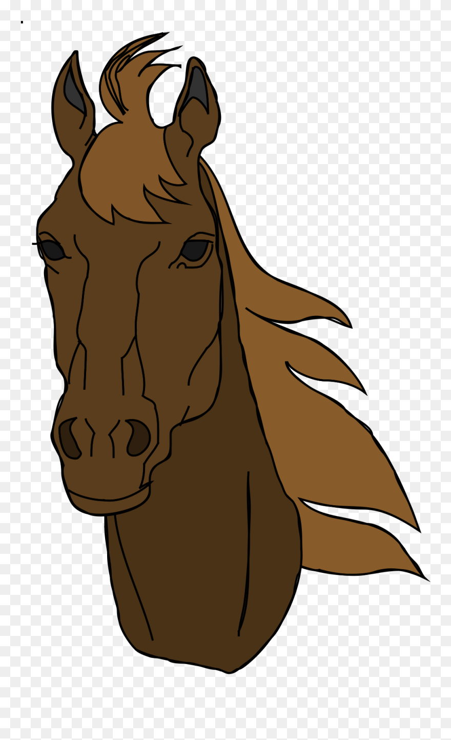 Horse - Horse Head Clipart Png Transparent Png