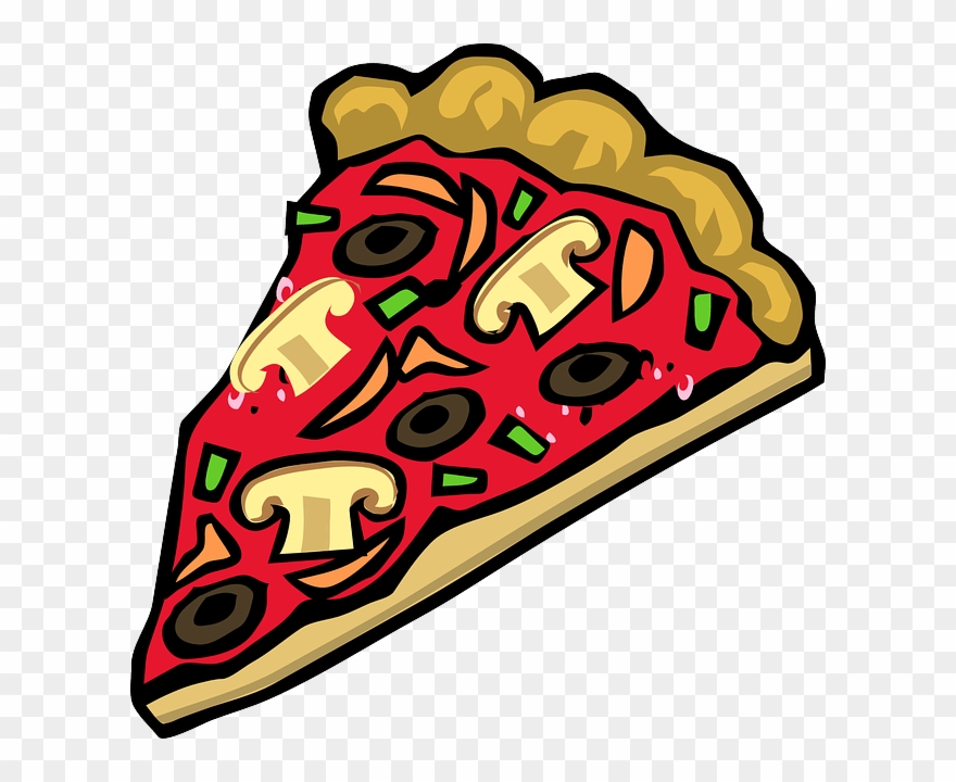 Veggie Cliparts - Pizza Clip Art - Png Download