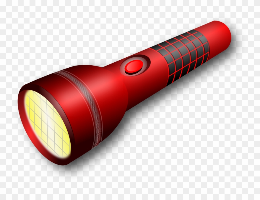 Torch Clipart Clip Art - Flashlight Clipart Png Transparent Png