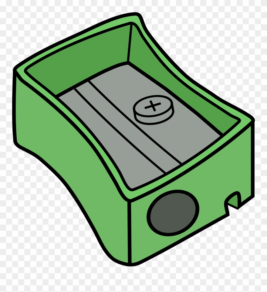 Sharpener Clipart Cheap - Pencil Sharpener Clipart Black And White - Png Download