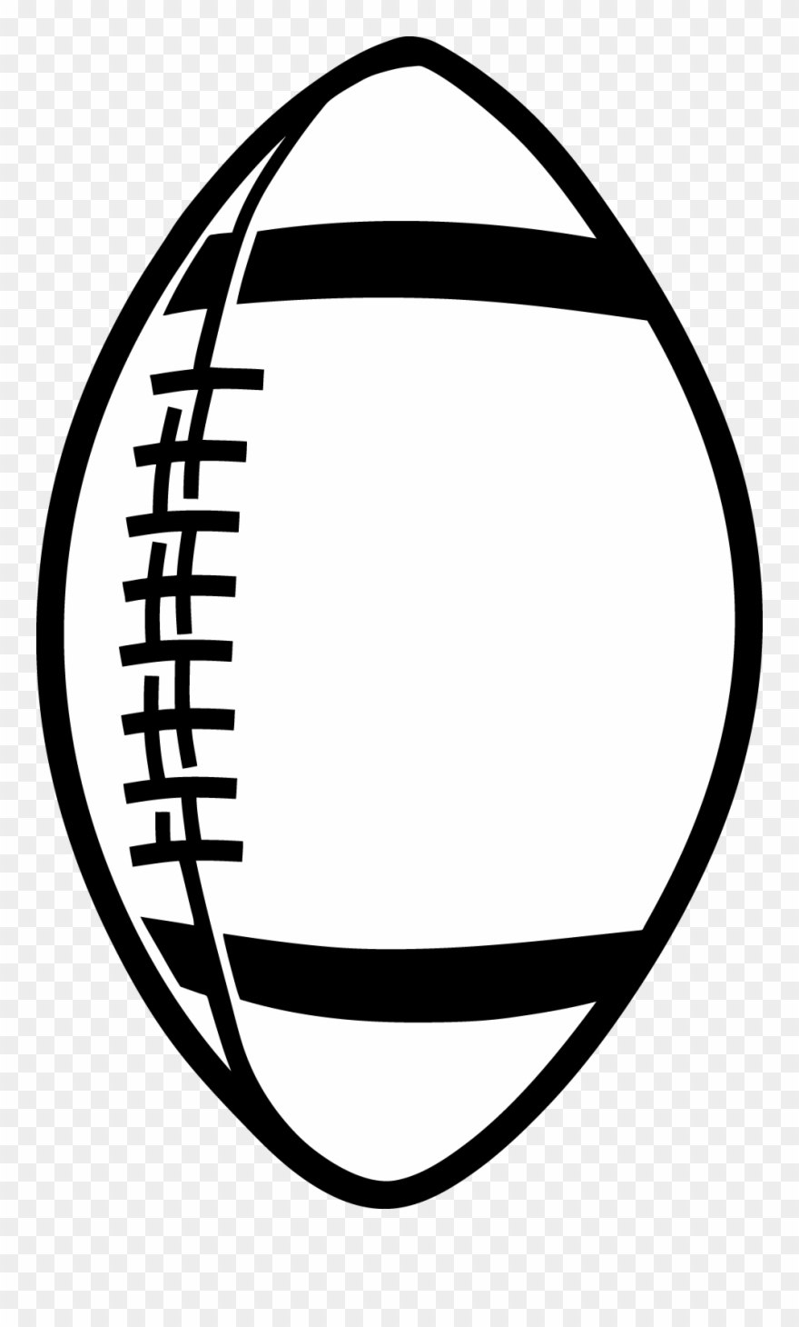 Dragonfly Outline Clipart Clipart Panda - Football Outline Vector Art - Png Download