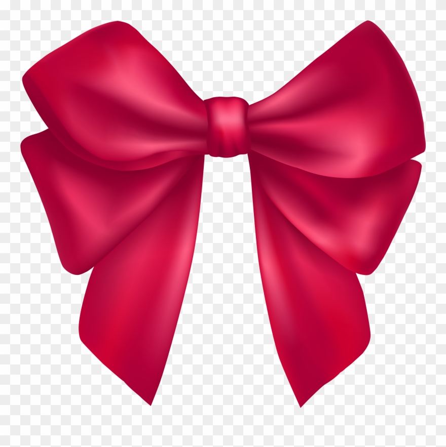 Pink Clip Art - Clipart Bow Png Transparent Png