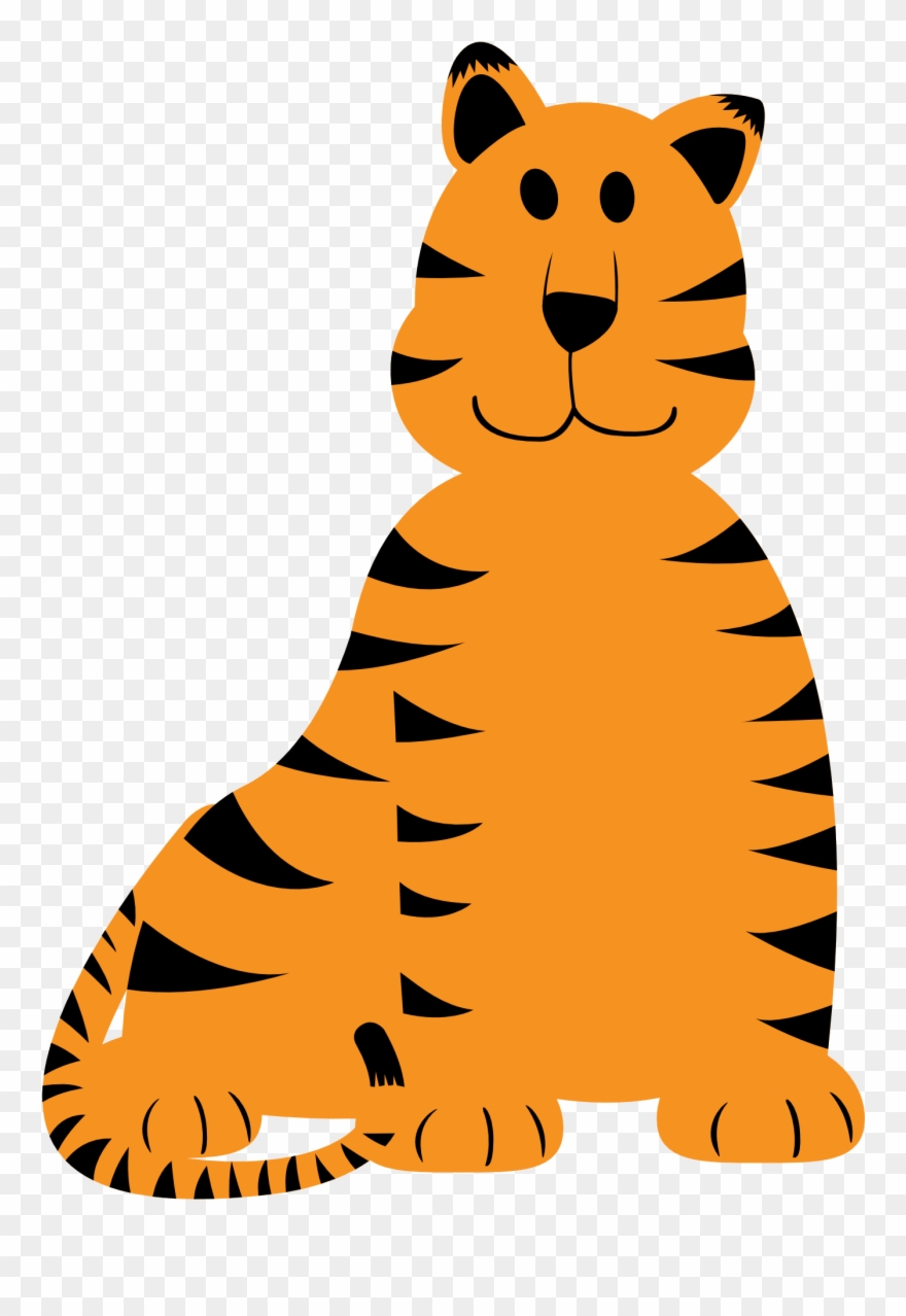 Clipart Face Of Tiger - Animals Vectors Png File Transparent Png