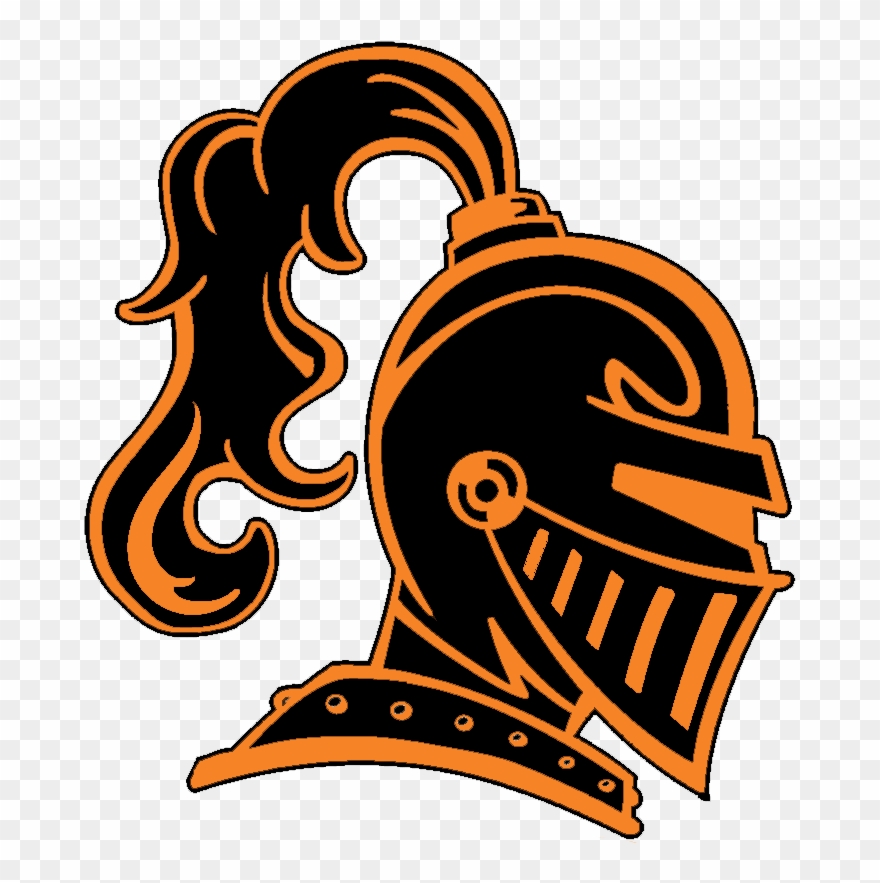 Wildcat Clipart Vanlue - Van Buren Black Knights Logo - Png Download