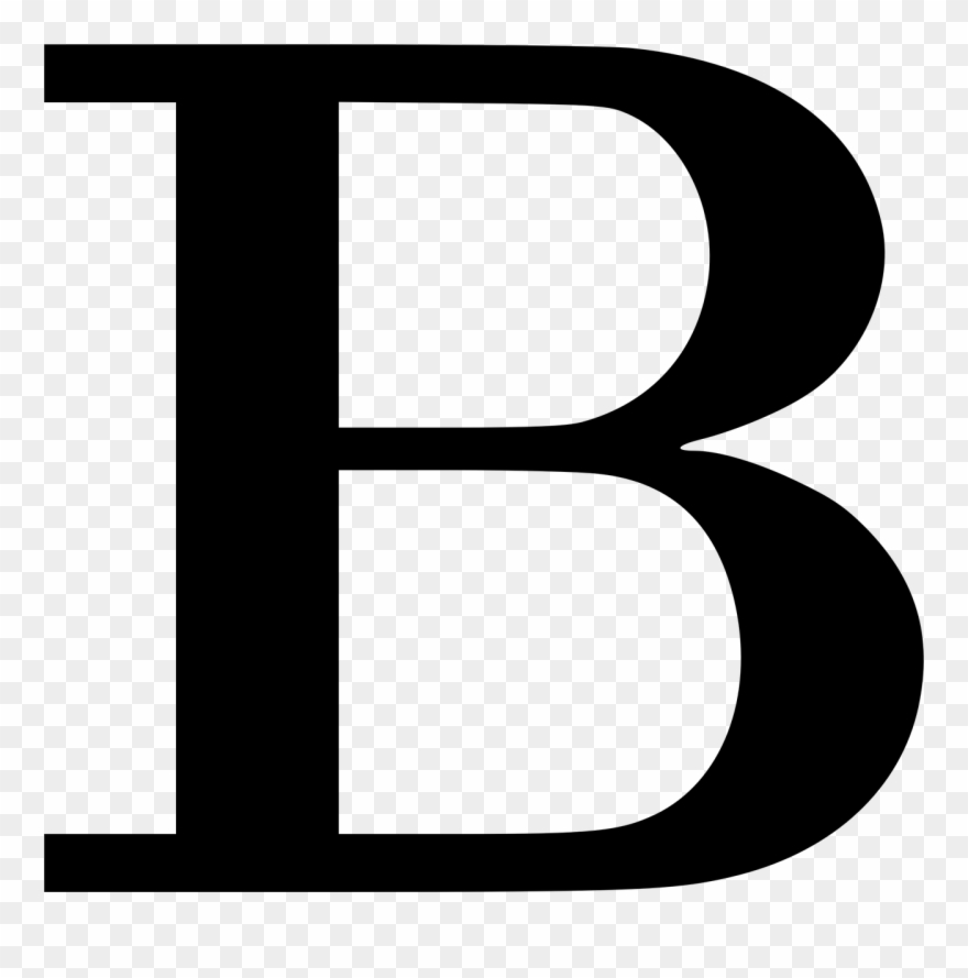 Decorative Letter B - B Letter Clipart
