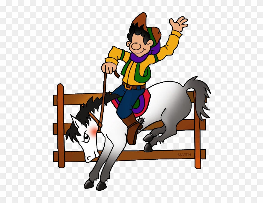 Rodeo Cowboy - Verb To Have Got Clipart