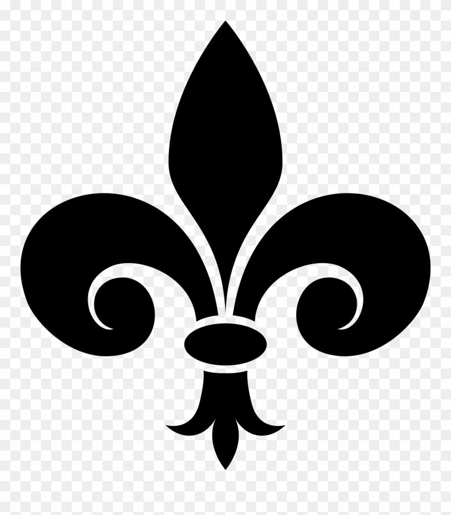 Vintage Clip Art - Fleur De Lys Png Transparent Png