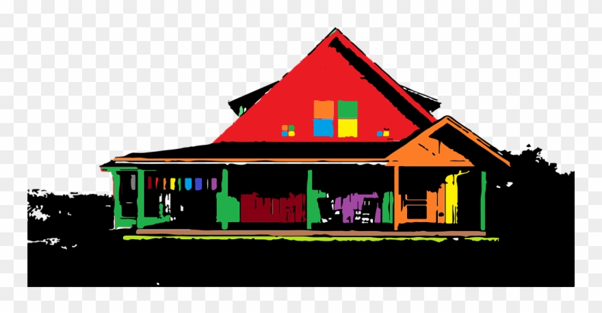 Rural Clipart Tree House - Farm - Png Download