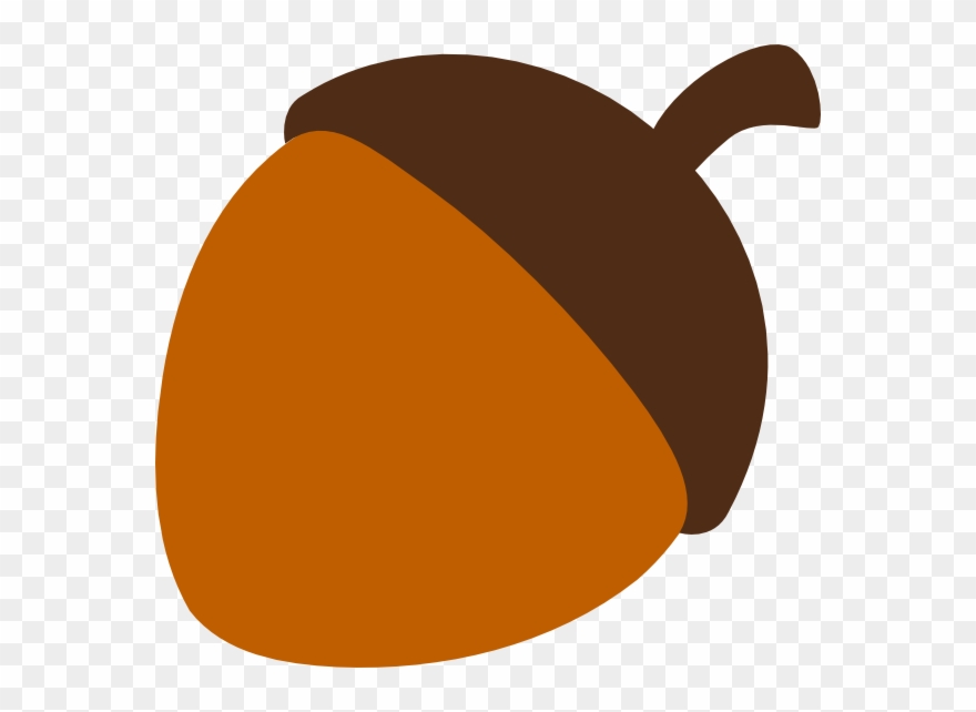 Download Free Printable Clipart And Coloring Pages - Acorn Clipart Transparent Background - Png Download