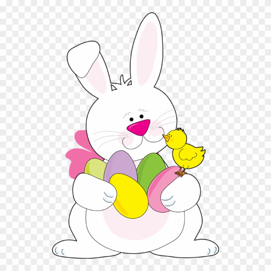 Clip - Easter Bunny Free Clipart - Png Download