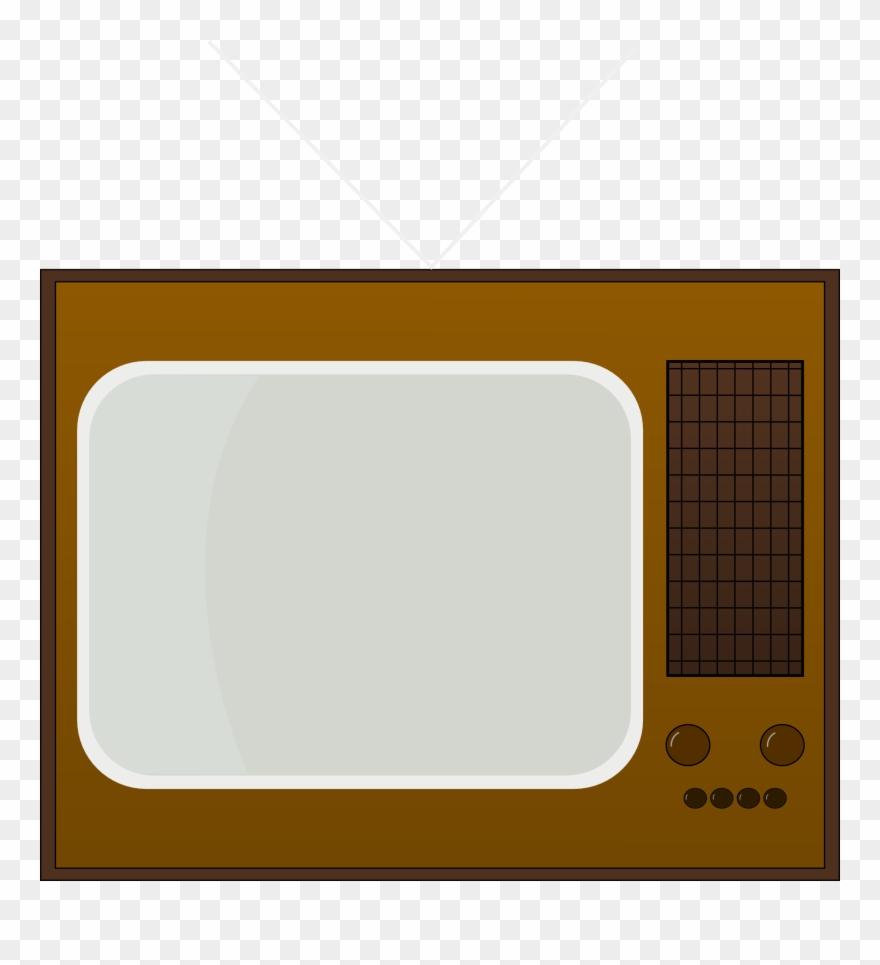 Free Retro Television Clip Art - Retro Tv Clipart - Png Download