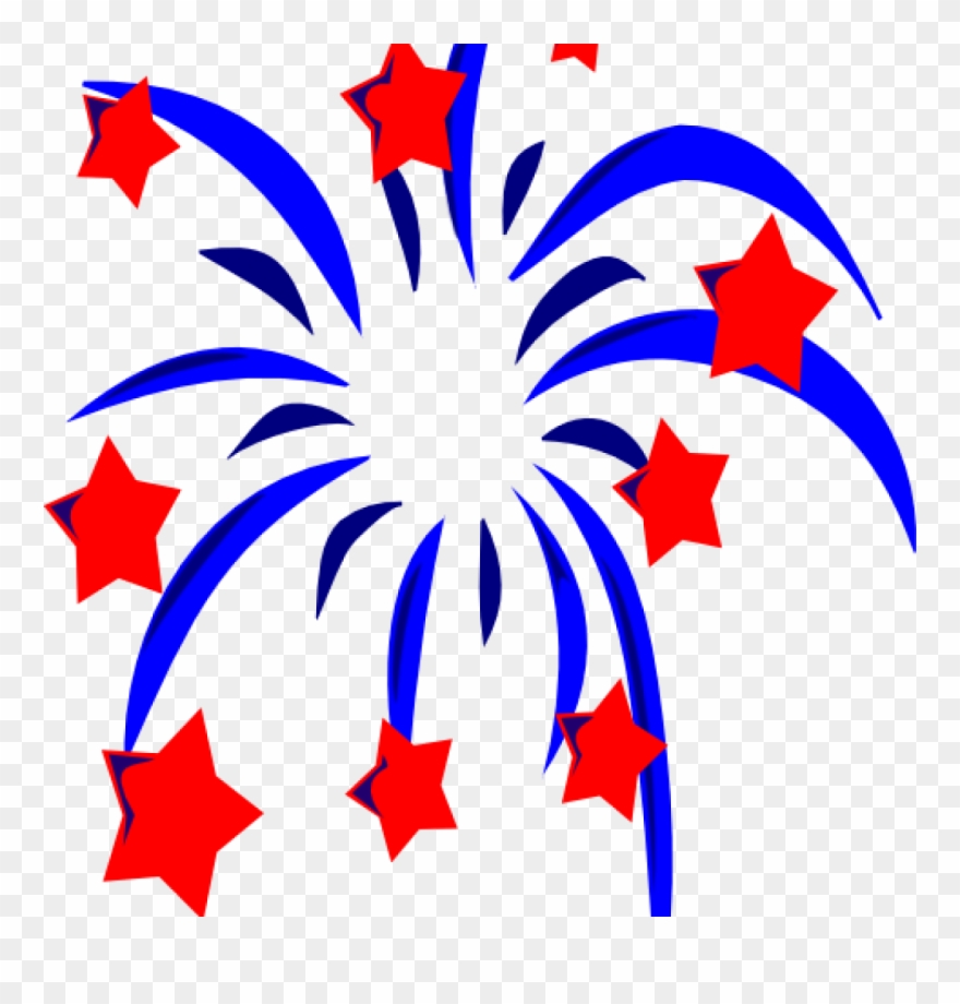 July Clipart - 4th Of July Cross Stitch Pattern - Png Download