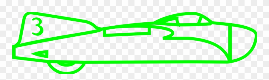 Jet Automobile Car Drawing Line Art Retro Style - Drawing Clipart