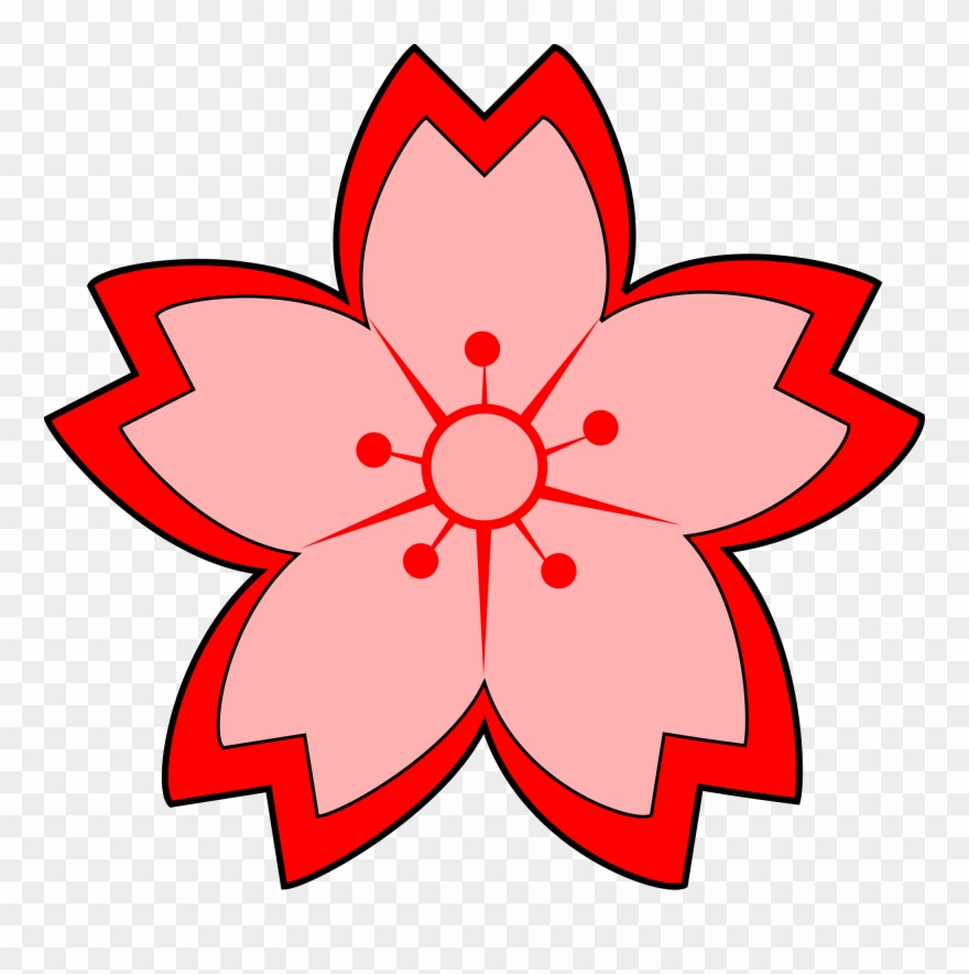 Sakura Flower Clipart - Png Download