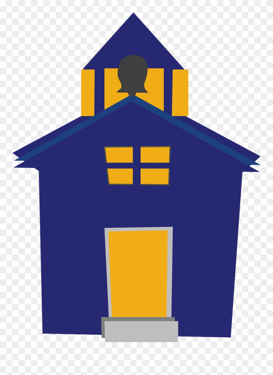 Building 20clip 20art School Building2 Clipart House - School House Clip Art Png Transparent Png