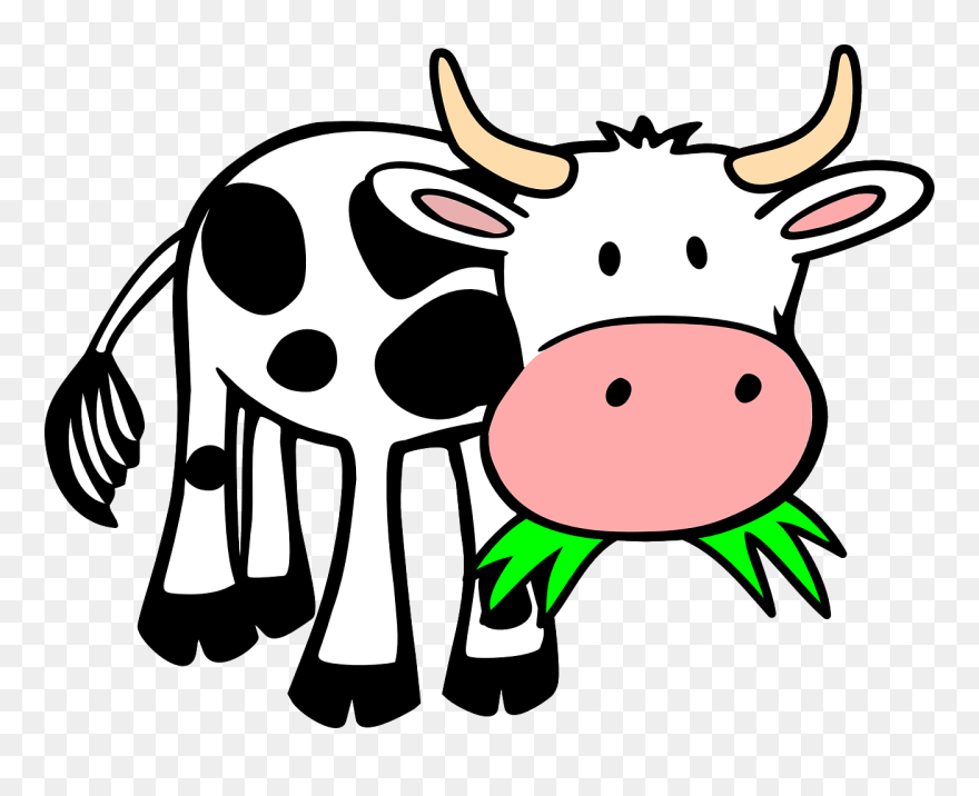 Free To Use Public Domain Cow Clip Art - Clipart Farm Animals - Png Download