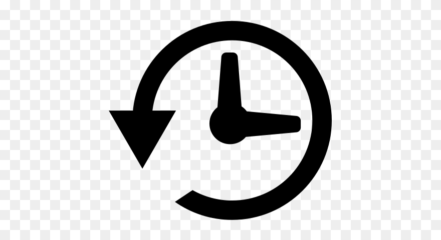 Time Clipart Black And White - Png Download
