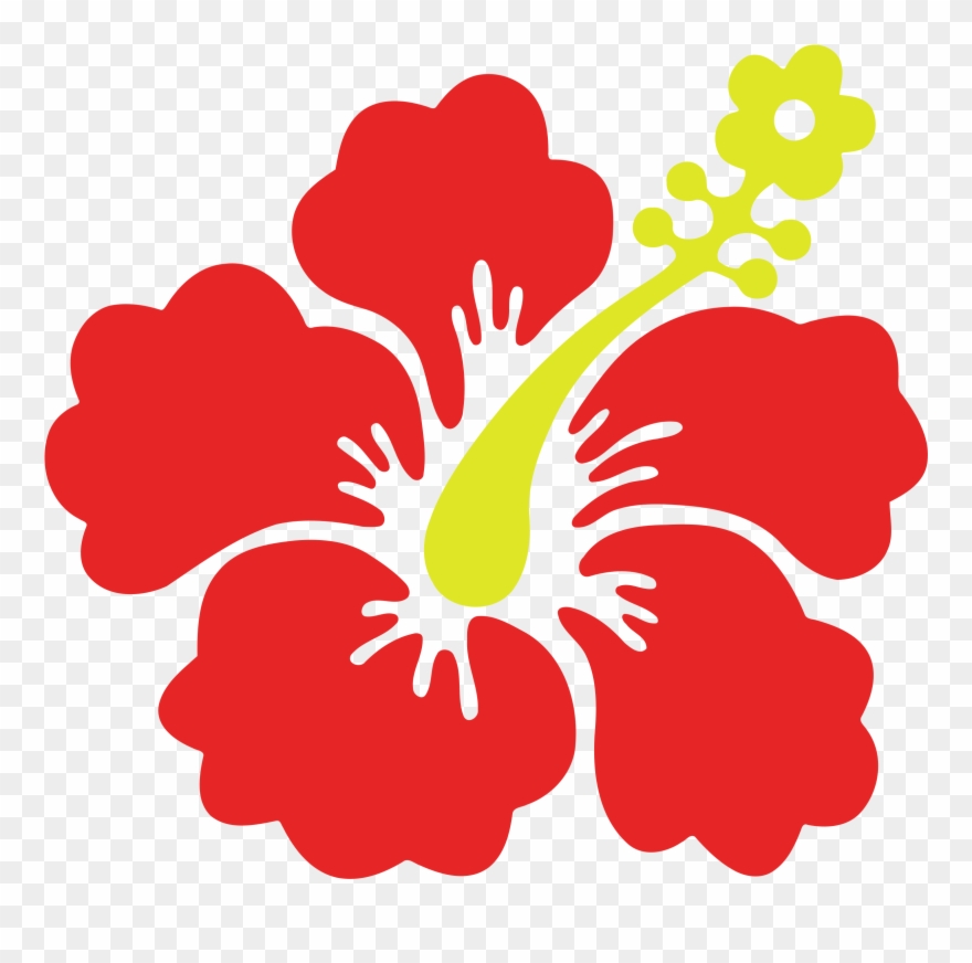 Big Image - Tropical Flower Clip Art - Png Download