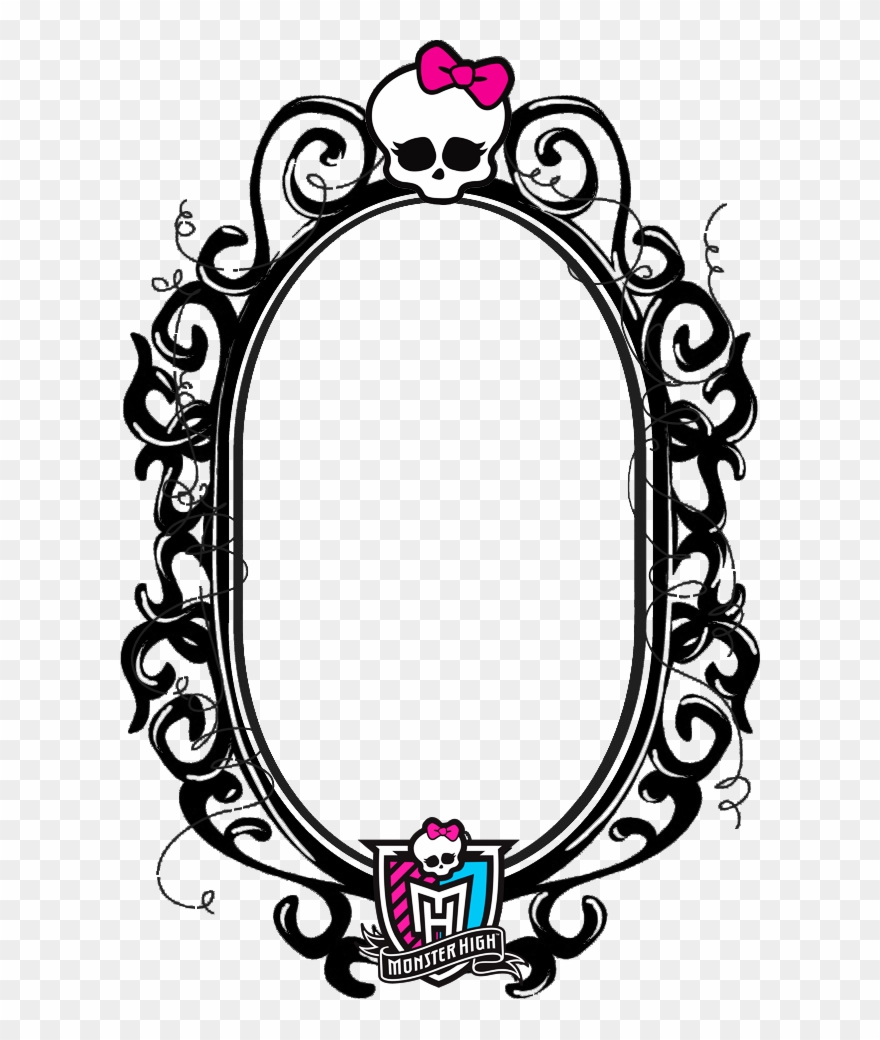 17 Best Images About Printable / Monster High On Pinterest - Frame Monster High Clipart