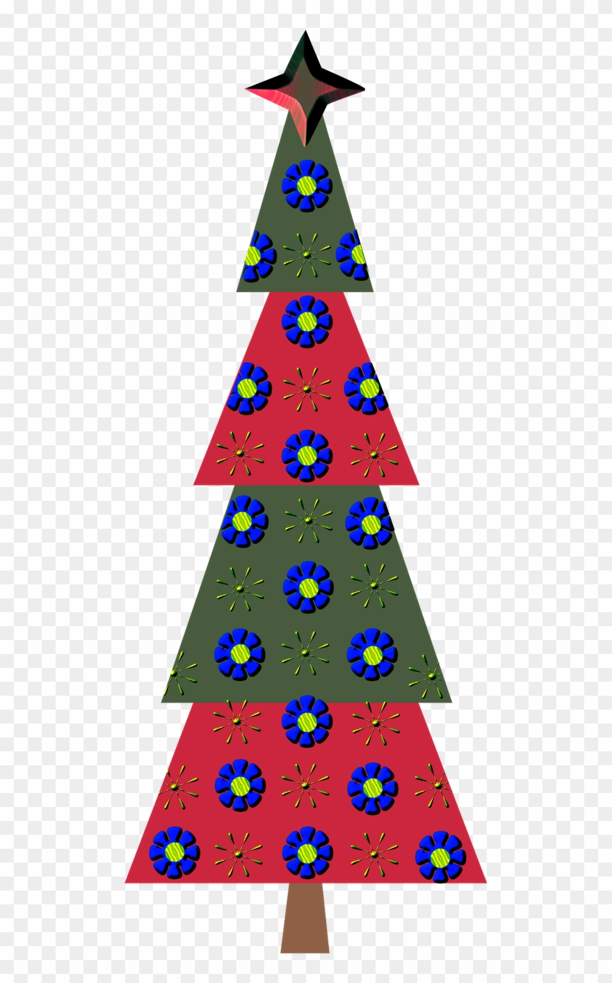 Christmas Tree Clip Art Christmas Clipart, Christmas - Christmas Tree - Png Download