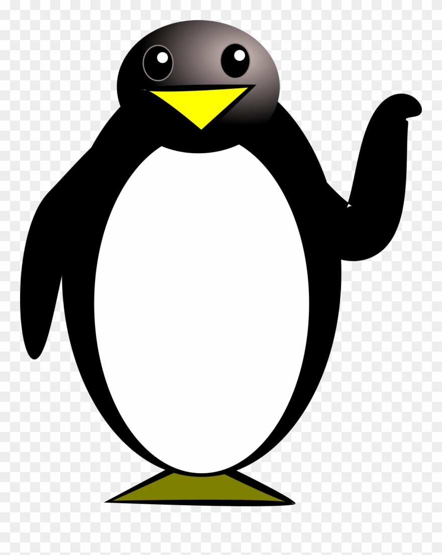 Penguin Clip Art Transparent Background - Penguin Clip Art Gif - Png Download