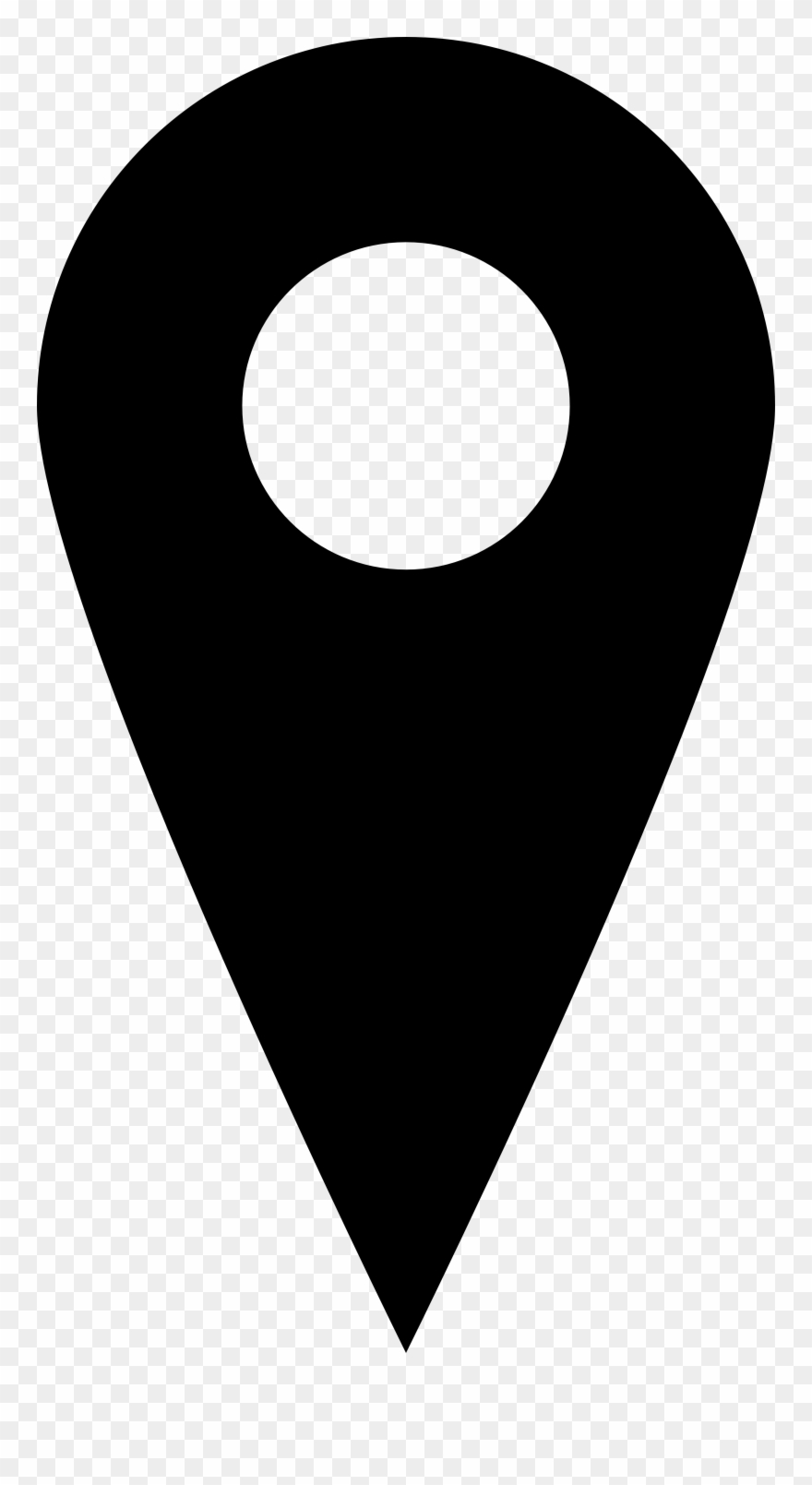 Web Icons Location Icon, Resource Teacher, Teacher - Location Icon Png Black Clipart
