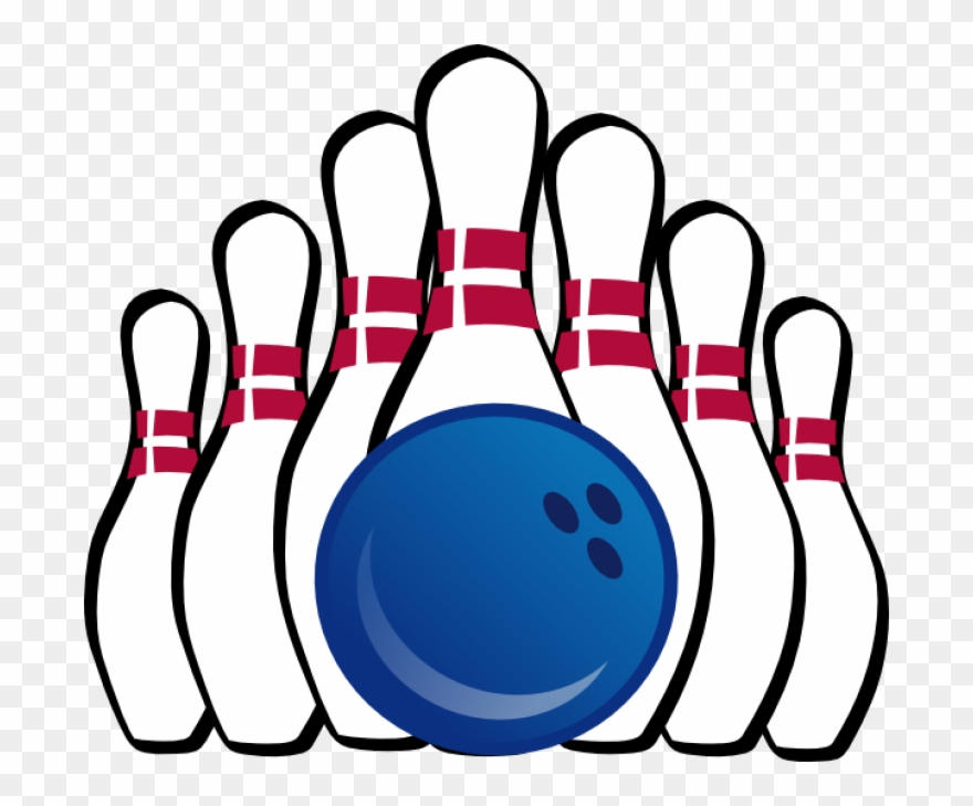 Free Bowling Clipart Printable Images - Ten Pin Bowling Clip Art - Png Download
