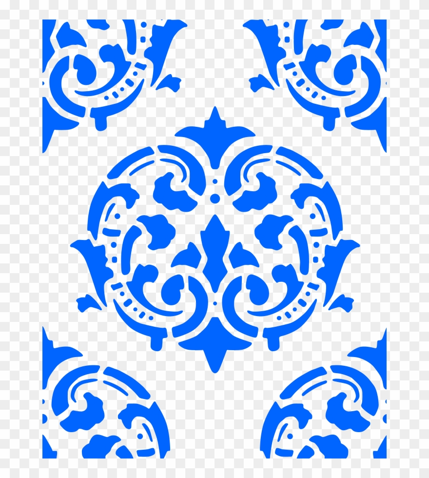 This Free Clip Arts Design Of Victorian Background - Background Retro Ornament Png Transparent Png