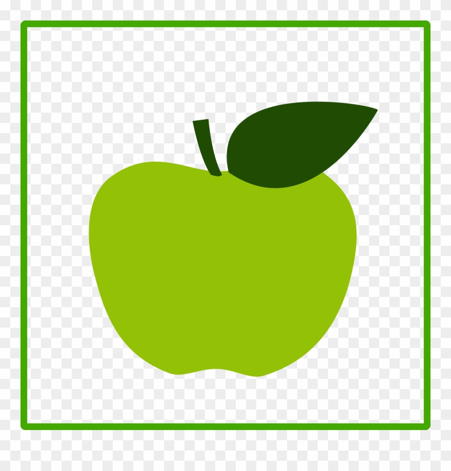 Images For Green Apple Clip Art - Green Apple Icon Png Transparent Png