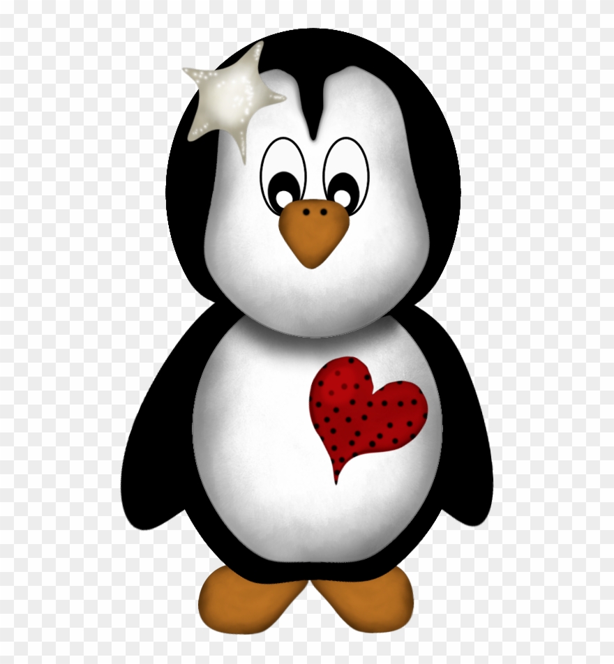 *✿*fauna Enamorada*✿* Penguin Clipart, Penguin Art, - Christmas Penguin Clip Art - Png Download