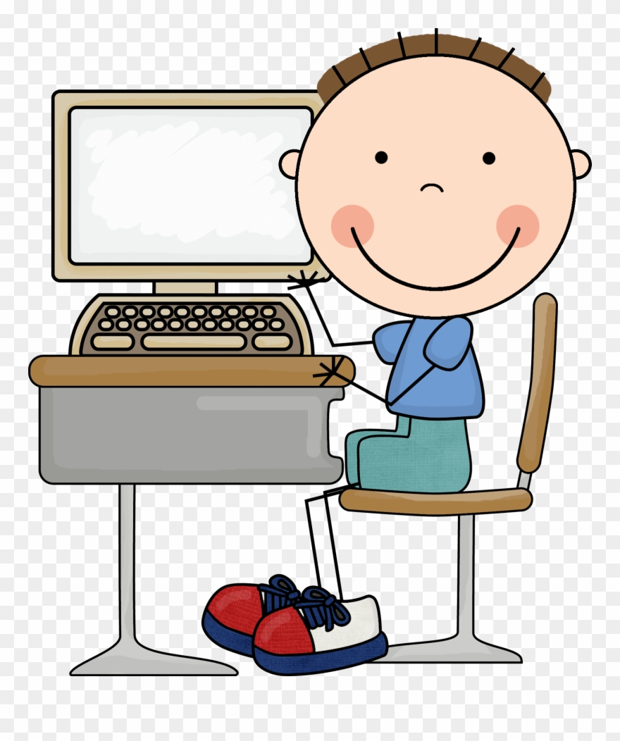 Computer Clip Art - Listen To Reading Clip Art - Png Download