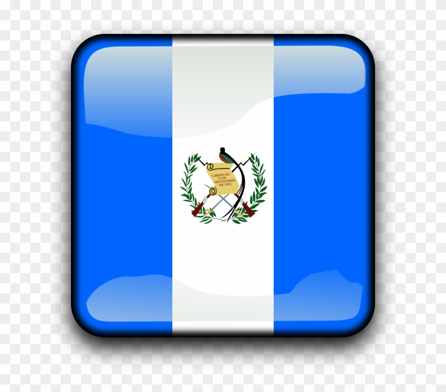 Flag Country - Guatemala Magnet Clipart