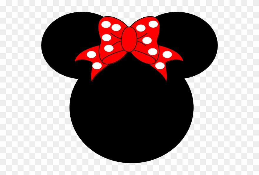Minnie Printables - Minnie Mouse Black And Pink Clipart
