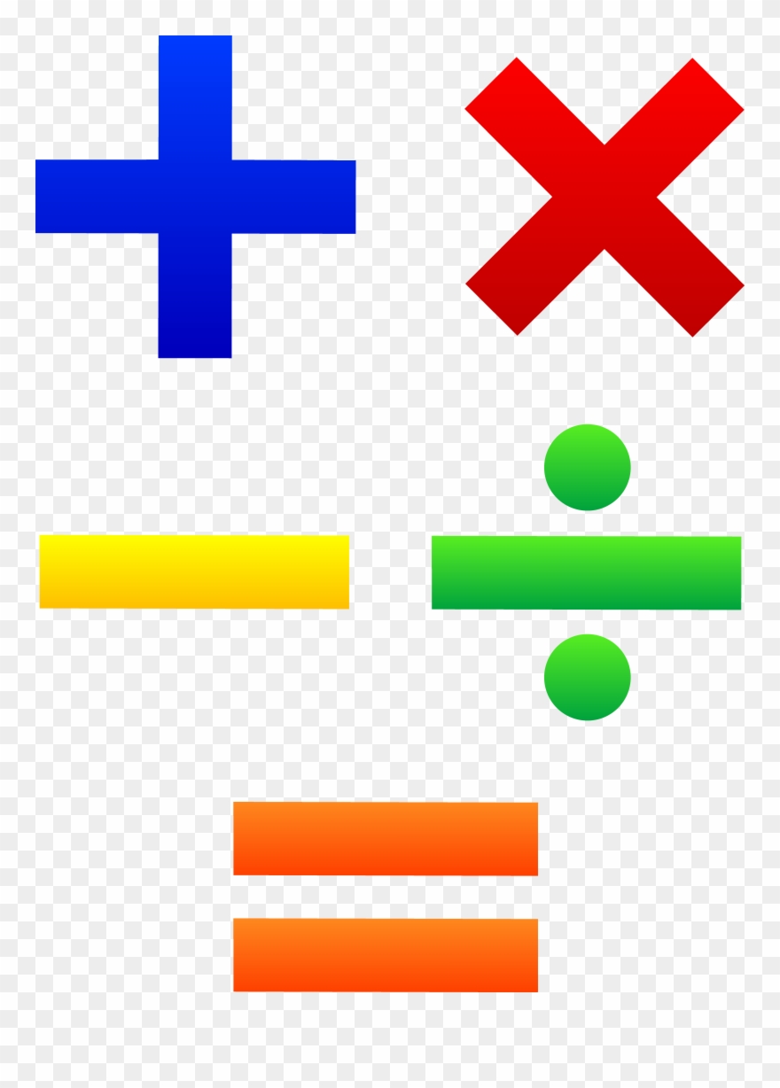 Mathematical Symbols Set Clipart
