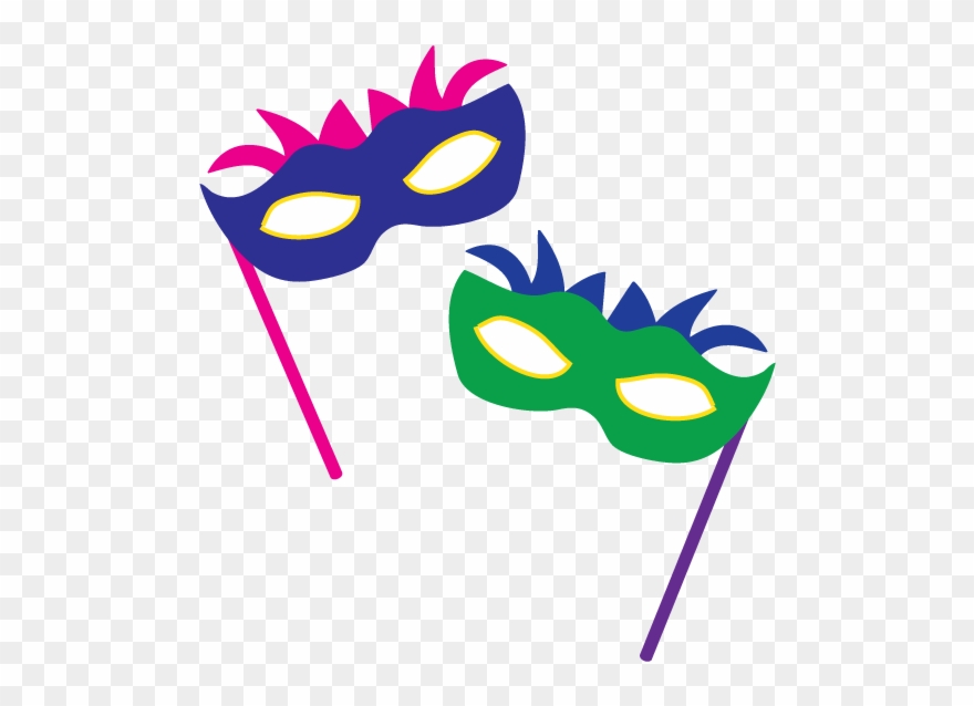 Party Masquerade Clipart - Carnival Masks Clip Art - Png Download