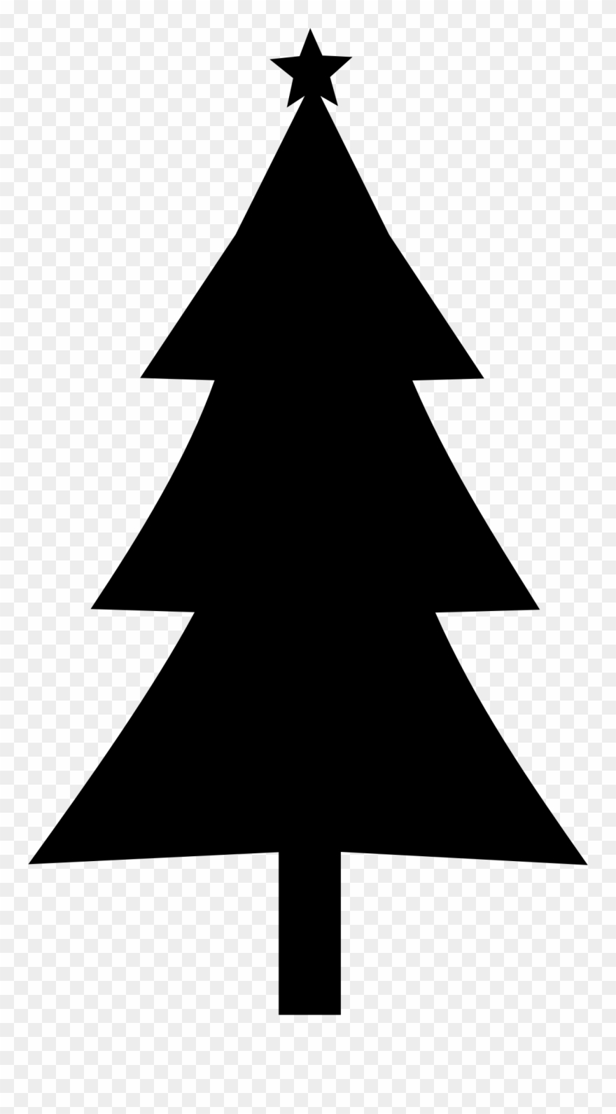 Big Image - Clipart Green Christmas Tree - Png Download