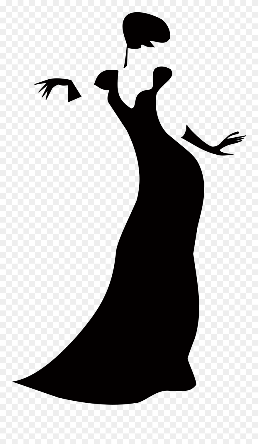 Clipart - Lady Clip Art - Png Download