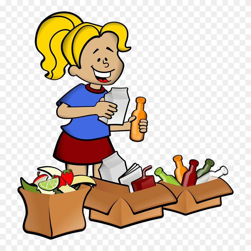 Supermarket Clip Art - Taking Care Of The Environment Clipart - Png Download