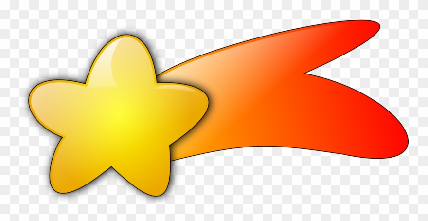 Clip Art Christmas Computer Icons Star Download Document - Clipart Shooting Star - Png Download