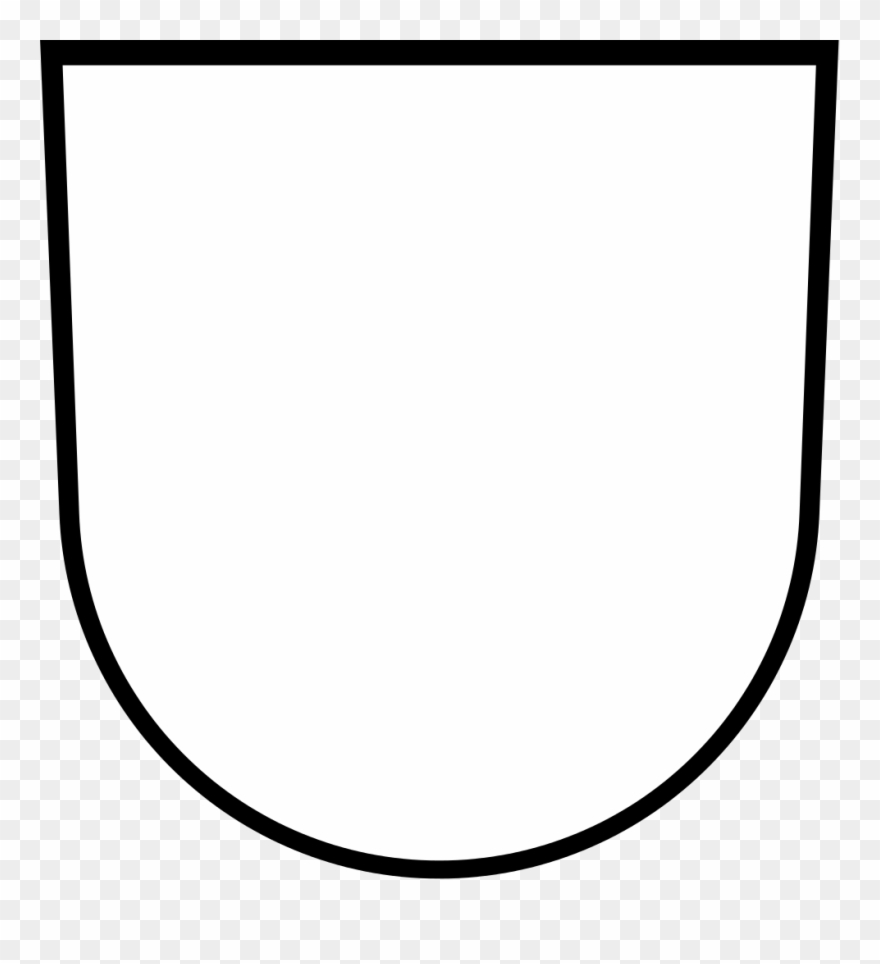 Wappen Vorlage Baden Württemberg - Heraldic Shield Blank Clipart