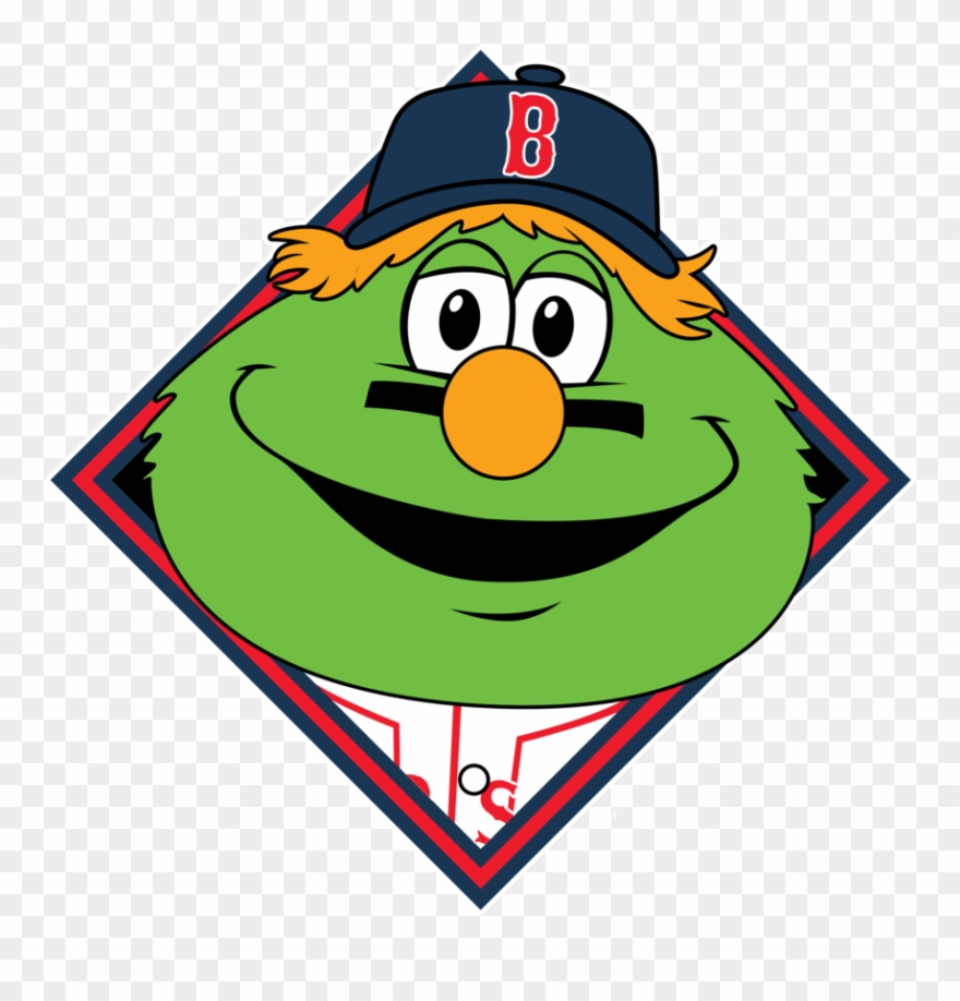 Boston Cliparts - Wally The Green Monster Cartoon - Png Download