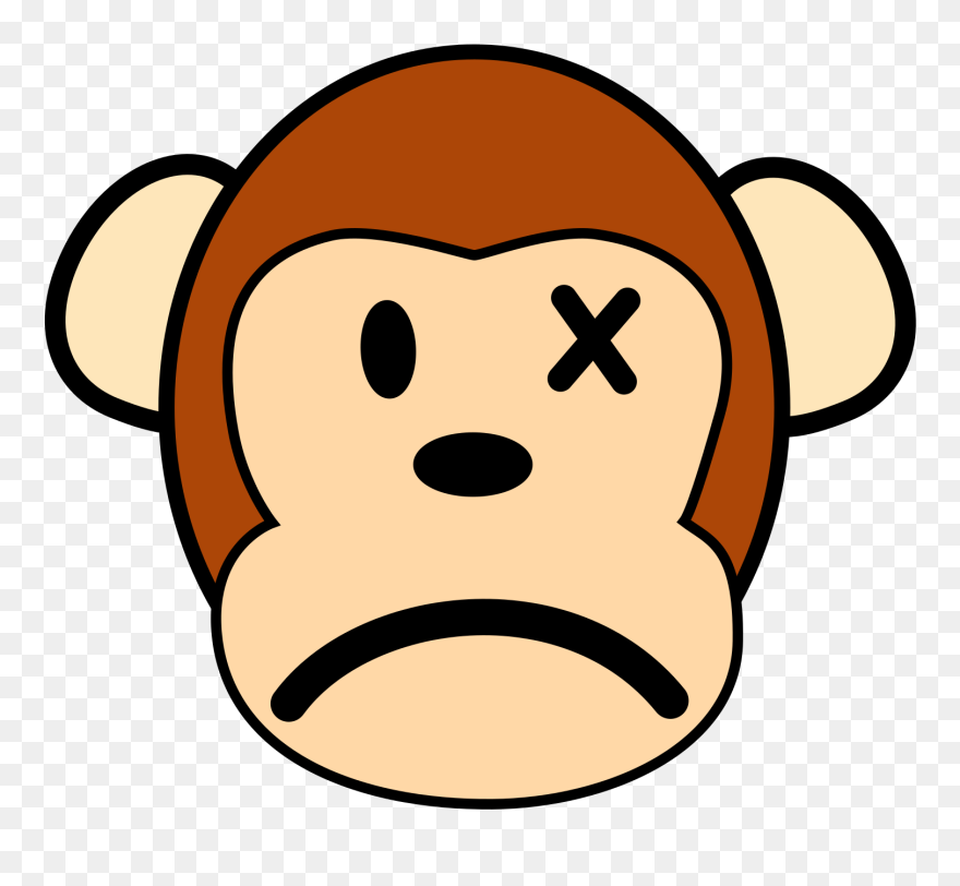 Happy Monkey Clip Art - Monkey Clip Art - Png Download