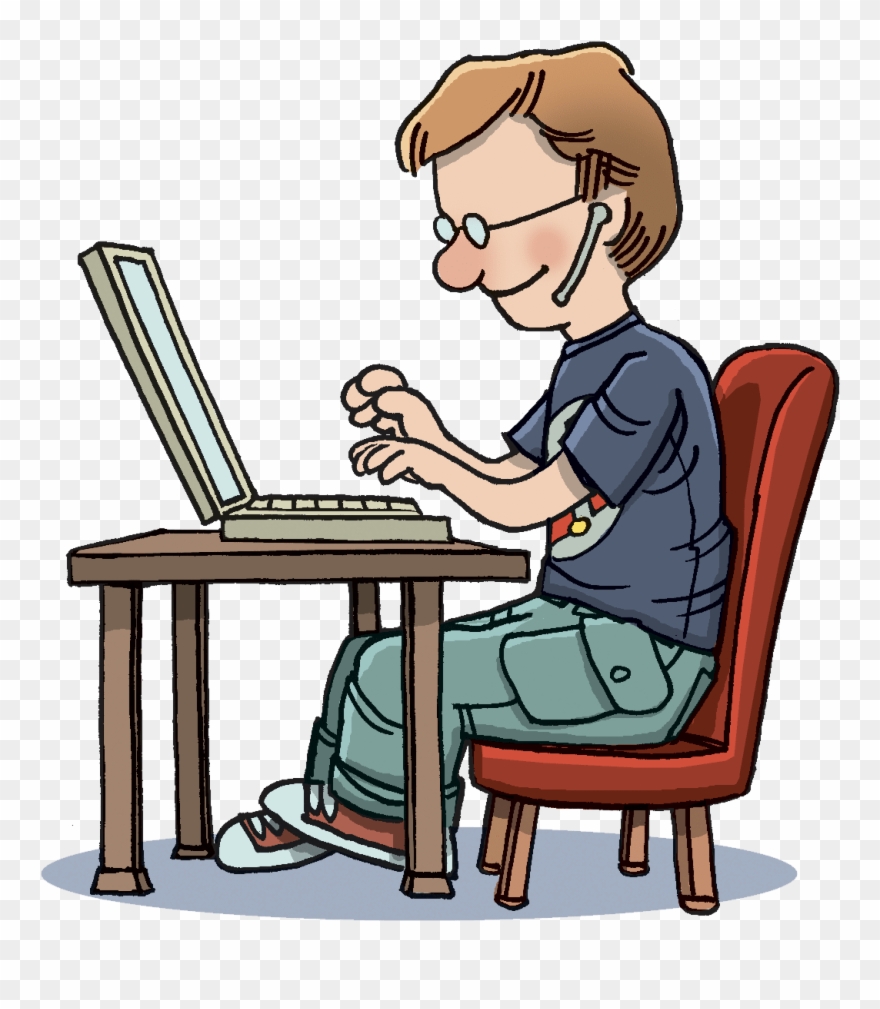 Keyboard Typing Clip Art Re Enrollment Cliparts - Typing Clipart - Png Download