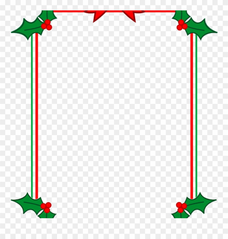 Free Christmas Clipart Frames 19 Christmas Graphic - Christmas Borders Png Transparent Png
