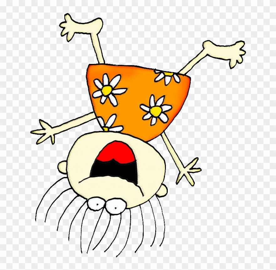 Little Upside Down Kid - Clip Art Upside Down - Png Download (#7342