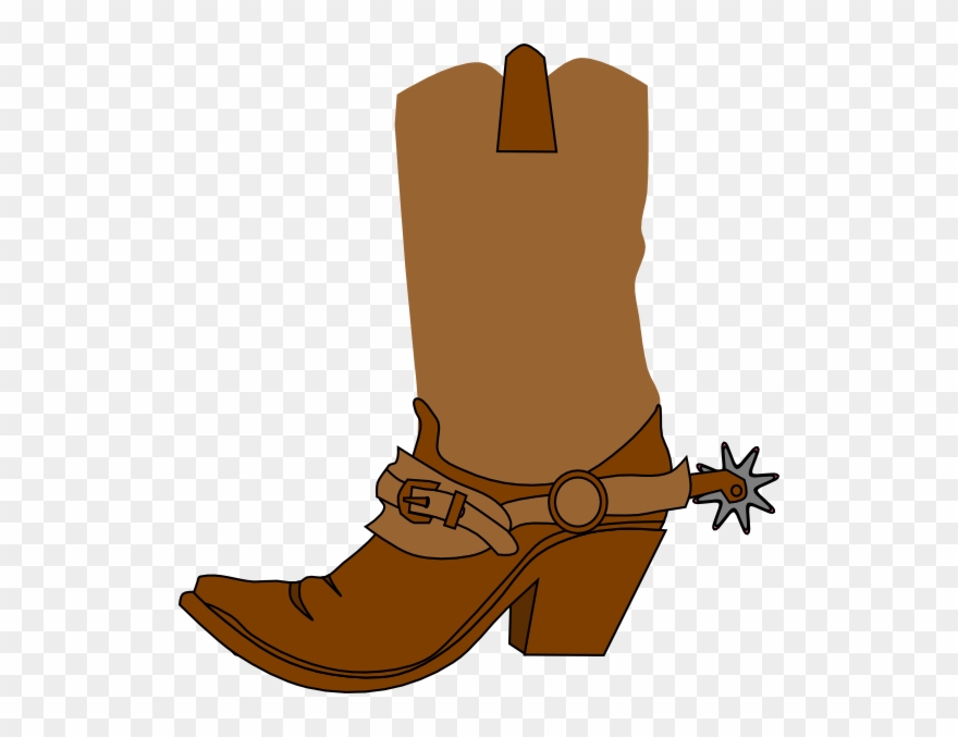 Clip Art Western Boots Clipart - Cowboy Boot Clipart Transparent - Png Download