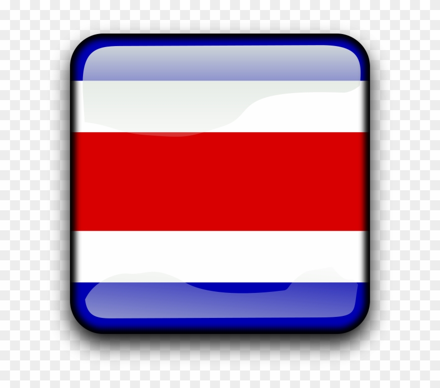 How To Set Use Cr Flag Country Clipart - Bandeira Da Costa Rica Png Transparent Png